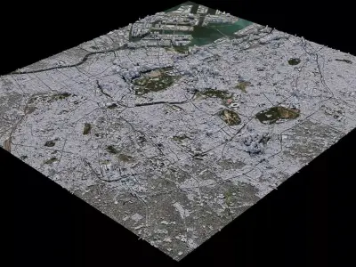 Tokyo - Japan 3D model