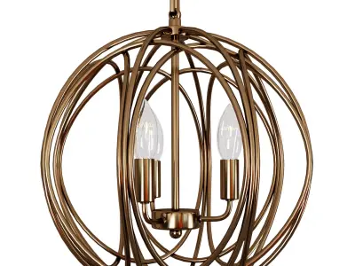 Arbor Lamp Cage 2 3D model