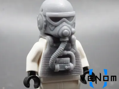 Concept Pilot Brick Armor 3D Print Model 3D print model