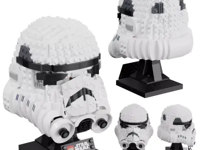 Lego - 75276 Stormtrooper Helmet 3D model