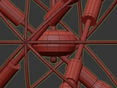 Metal Circles 3D model