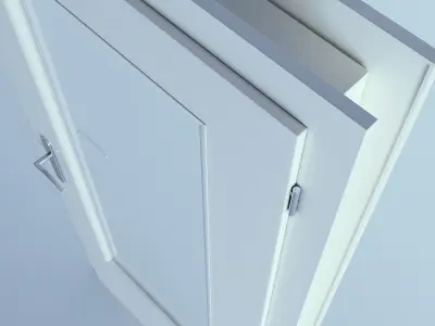 White Door 5 3D model