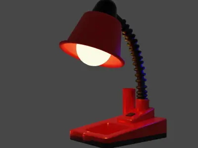 Lamp fbx can be used in many softwares Free 3D model