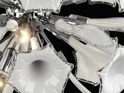 822120 Ciglio Lightstar Chandelier 3D model