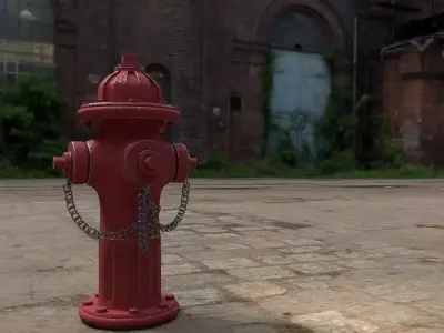 Fire Hydrant 3D Model 3D model buy