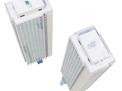 Buildings Boston Towers  3D model