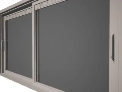 Sliding Door 3D model get