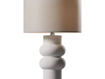 Anning Stoneware Table Lamp 3D model