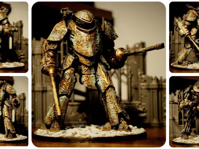 Feudal Guard - Walker Upgrade Kit 1 3D print model