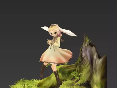 Elara Forest Guardian 47 3D model