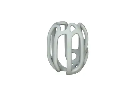 SciFi Cube Object No 15623 Low Poly Shape Texture