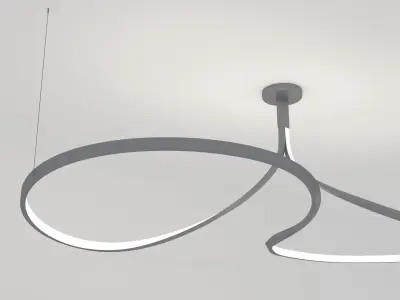 Designer lamp 3D model