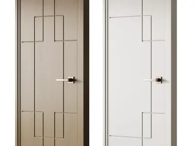 GK 686 Interior Door 22 3D model