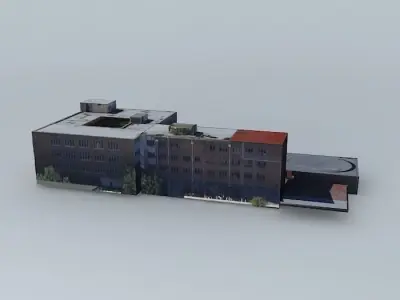 Building in Tshwane, South Africa Free 3D model