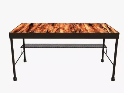 Warnick Office Desk by Richard Velloso 3D model