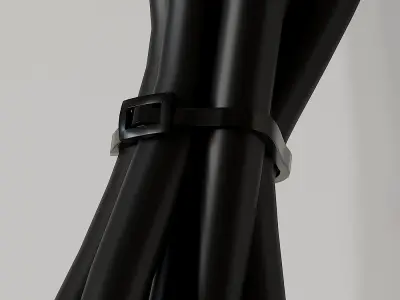 McKibbin Matte Black Plug-In  3D model