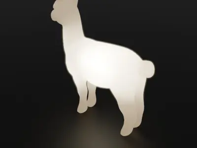 Alpaca Indirect Lighting 3D model