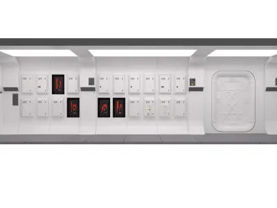 Tantive 4 right wall 1-6 scale Hottoys 3D print model