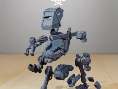 Scavenger Scout Walker 3D print model