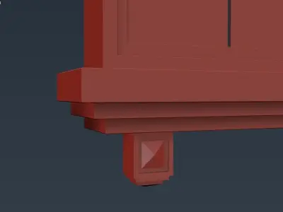 Rectangular Window 3D model