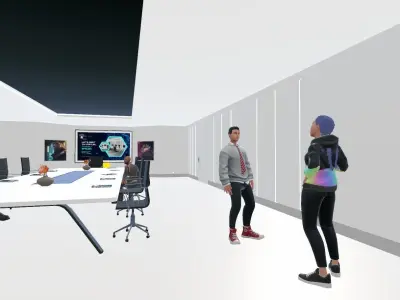 VR Meeting Room 3D model