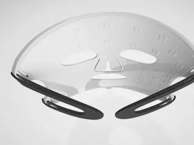 HNC Omnilux Men Women Flexible LED Light Therapy Mask Low-poly 3D model