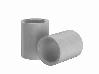 Concrete Pipes 3D model buy