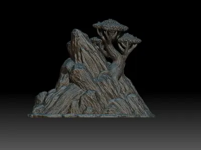 Cave 3d print 3D print model