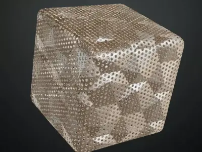 White Metal Grill Transparent PBR Seamless Texture purchase