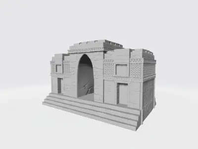 The palace of Maya 3D print model