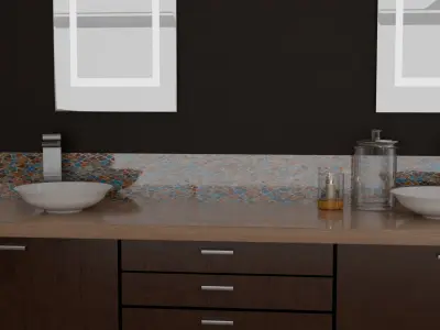 Design Bathroom interior 3D model