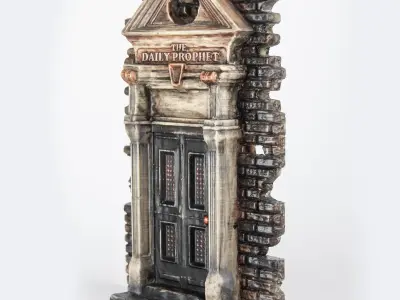 The Daily Prophet Gate - Harry Potter 3D print model