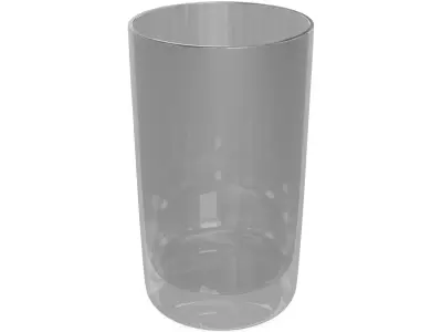 Glassware Highball Glasses Low-poly 3D model