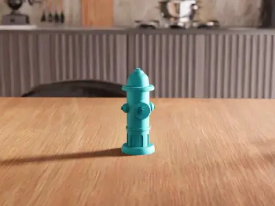 Fire Hydrant STL File - 175 3D print model