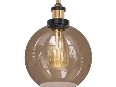 Amber Glass Cafe 3D model