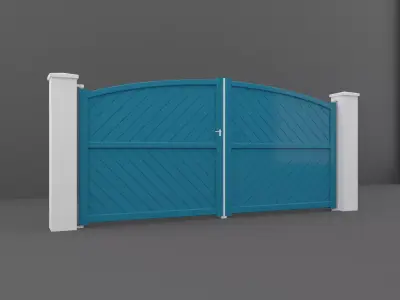 Outdoor Gate  3D model