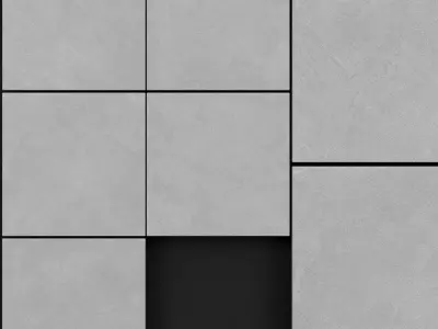 Zeus Ceramica Centro Ivory 600x600 3D model