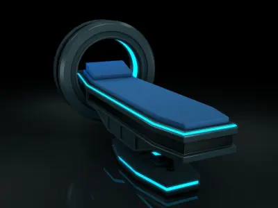 Sci Fi Scanner 3D model