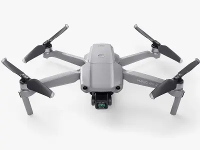 DJI Mavic Air 2 Fly More Combo Low-poly 3D model