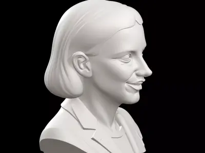Millie Bobby Brown Bust 3D print model
