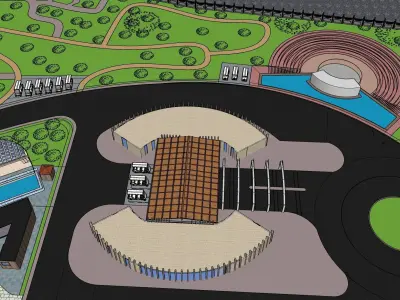 Healing Center 3D model