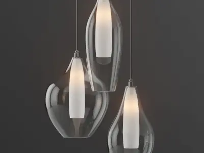 KUZCO Lighting Victoria MP3003 Pendant Light  3D model