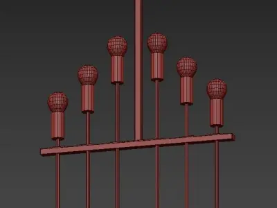 Set of Three 3D model