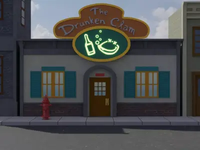 Drunken Clam 3D model