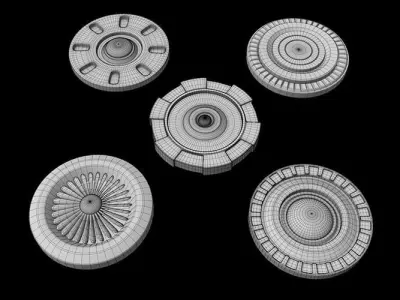 Sci-Fi Construction Kit 3D model