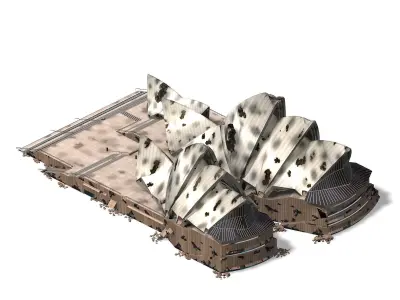 Future World - Sydney Opera House 03 3D model