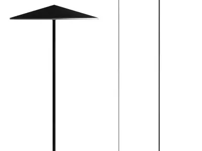 Milan Pla Floor Lamp 3D model