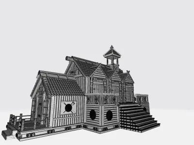 House of vikings 3D print model