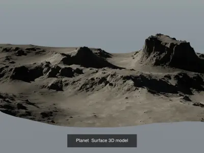 Landscape 3D models 3D Model Pack
