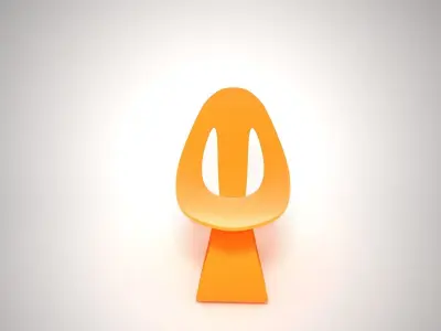 06 ZAHA CHAIR 3D model